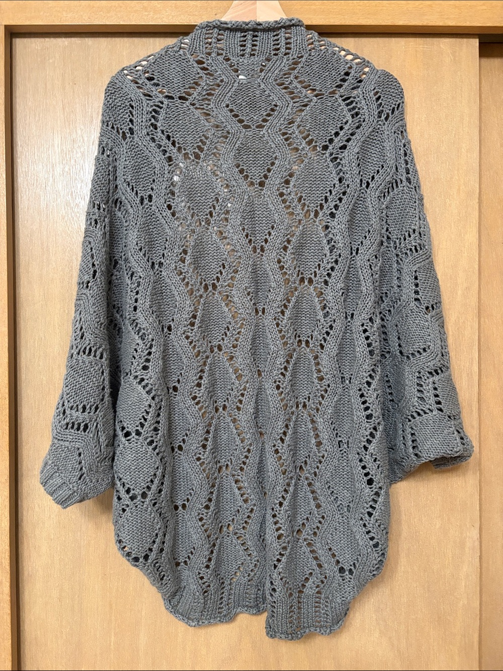 Garnet Hill Cotton & Linen Shrug S - Picture 3 of 6
